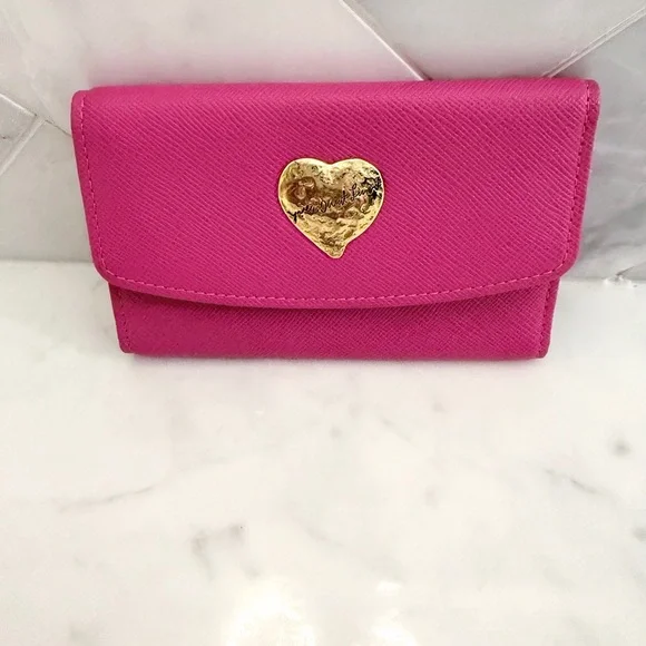 AUTHENTIC YSL HOT PINK KEYCHAIN/WALLET - Picture 4 of 10